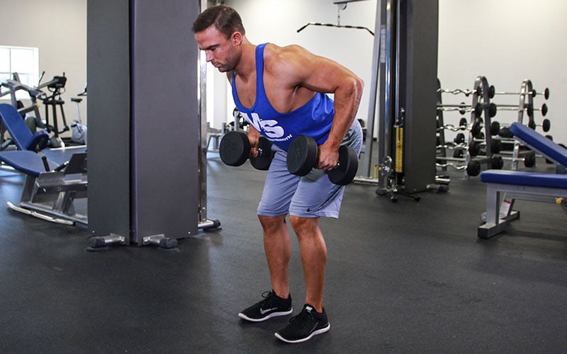Bent Over Dumbbell Row